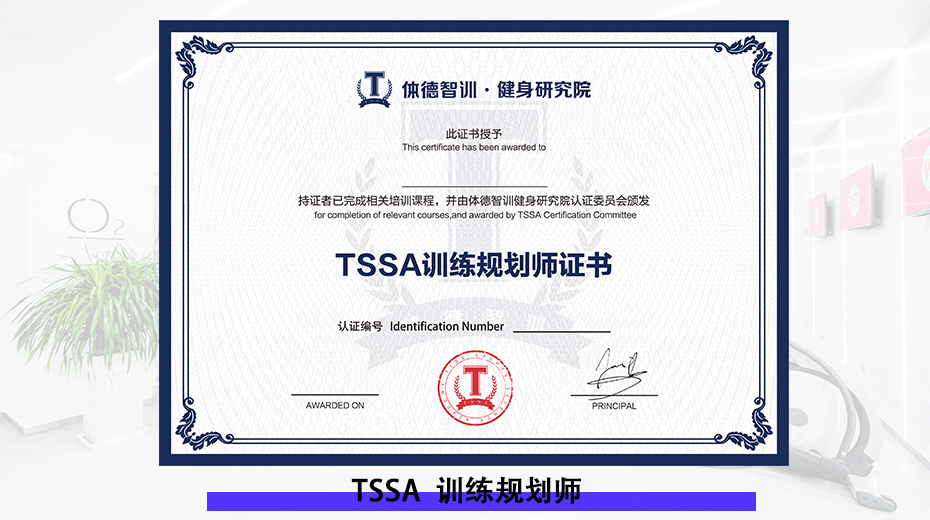 TSSA体德智训健身培训证