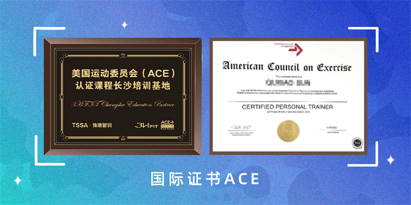 国际证书ACE