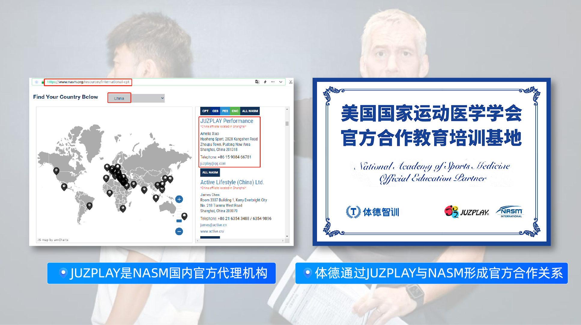 NASM-CPT美国国家运动医学会私教证书